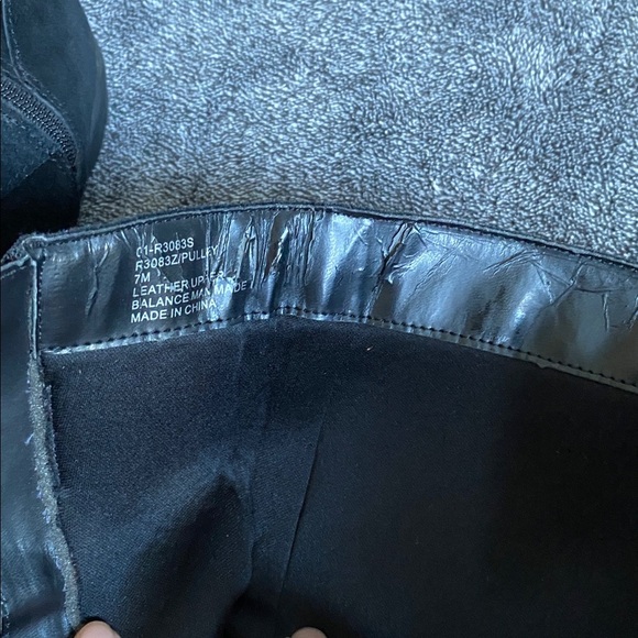 Rialto Black Knee-High Boots - Picture 5 of 10